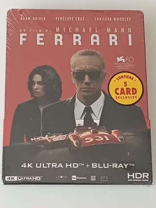 NUEVO 4K STEELBOOK Ferrari Ultra HD UHD BLURAY