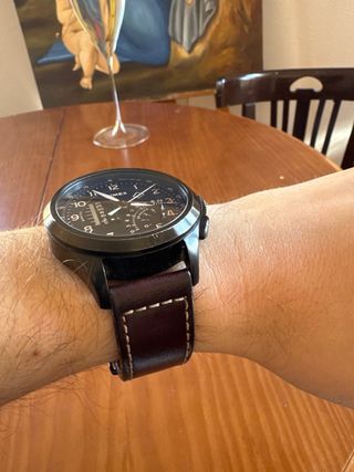 Reloj Timex Negro y Marrón