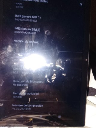Tablet TCL Tab 10 4/64GB Doble SIM + SD
