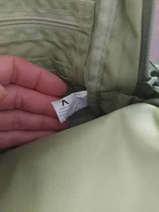 Bolso bandolera portátil verde Maitena