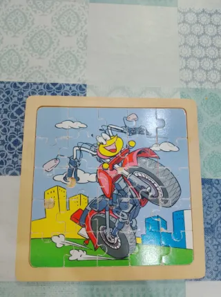 Lote Puzzles Infantiles Madera