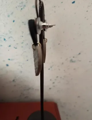 Pendientes Corazón Pinup Leopardo