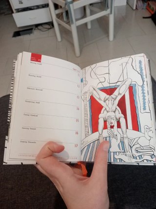 Agendina da collezione Knie 2016