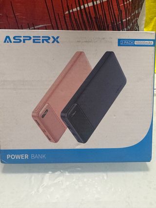 ASPERX Power Bank 10000mAh 2-Pack