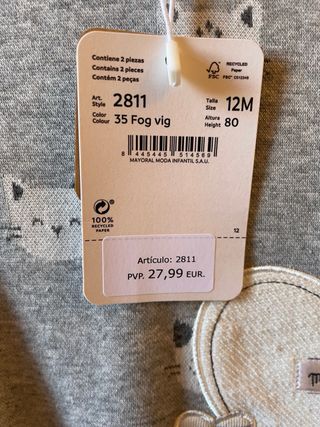 Conjunto Mayoral niña: vestido, turbante y leotard