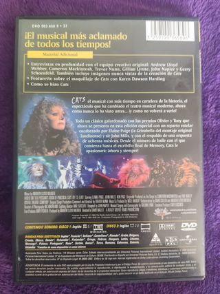 DVD Cats - Edición Especial