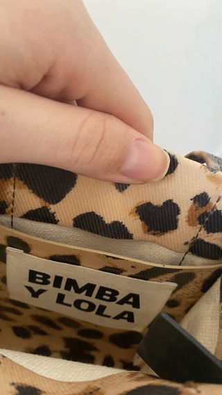 Bolso Bimba y Lola Leopardo