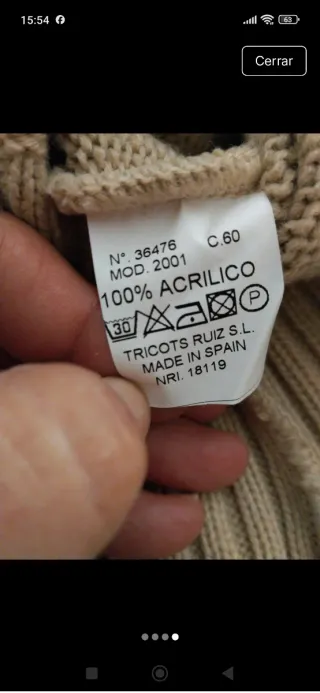 Jersey "best woman" Paris beige