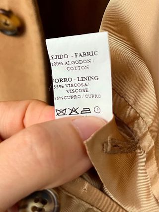 Abrigo Purificación García Beige