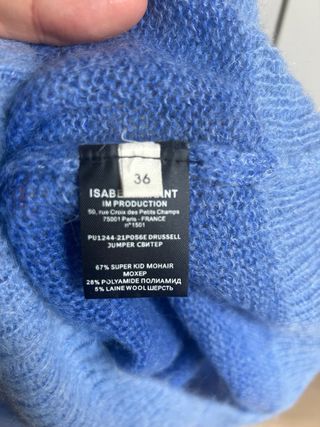 Jersey Isabel Marant Etoile Talla 36 Oversize