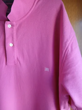 Polo basico Pedro del Hierro Fucxia.