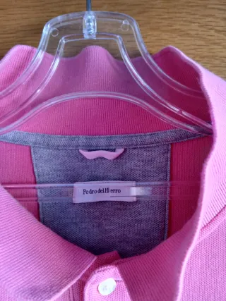 Polo basico Pedro del Hierro Fucxia.