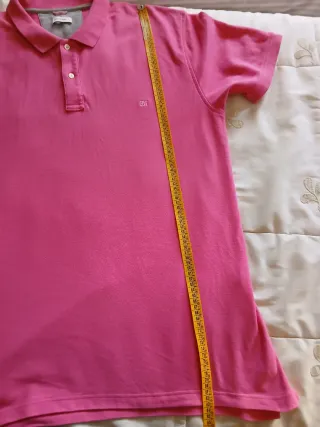 Polo basico Pedro del Hierro Fucxia.