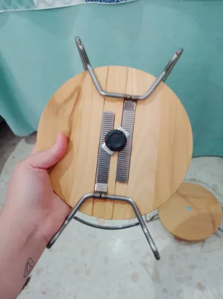 Plateros de madera y metal