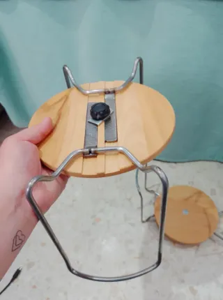 Plateros de madera y metal