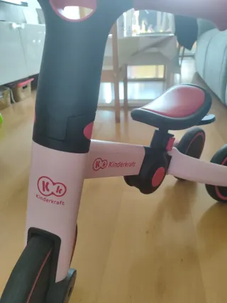 Bicicleta infantil Kinderkraft 2 en 1