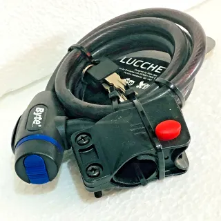 Byte Lucchetto Antifurto Spirale 10x150