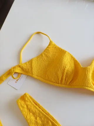 Bikini Calzedonia giallo nuovo
