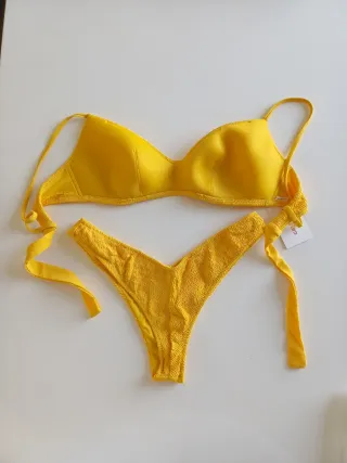 Bikini Calzedonia giallo nuovo