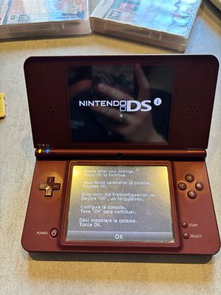 Nintendo DSi XL Marrone + 2 Giochi + Accessori