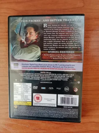Sherlock Holmes: Juego de Sombras DVD
