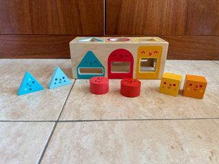 Encajable de madera Janod formas geométricas