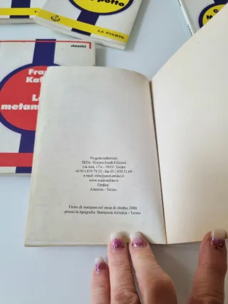 Lotto 7 libri tascabili