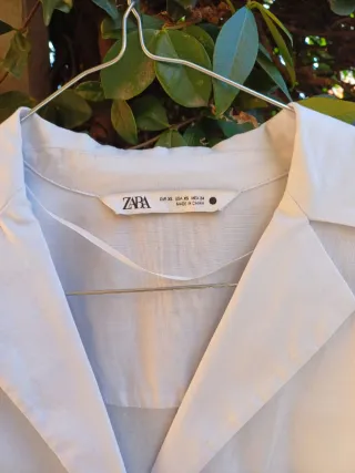 Camicia Zara Bianca Taglia XS