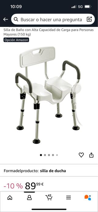 Silla de ducha Littneo - Poco uso