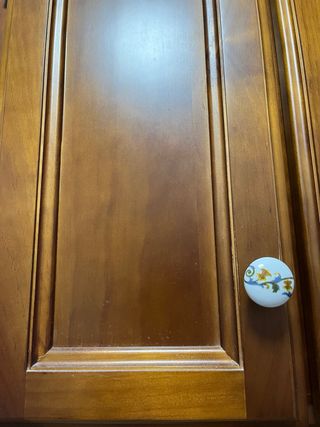 Mueble de baño madera colgante