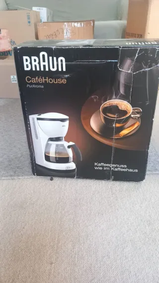 Cafetera Braun CaféHouse PurAroma