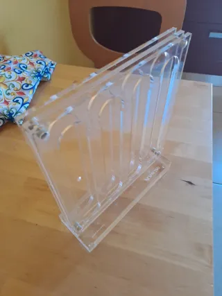 Porta capsule acrilico trasparente