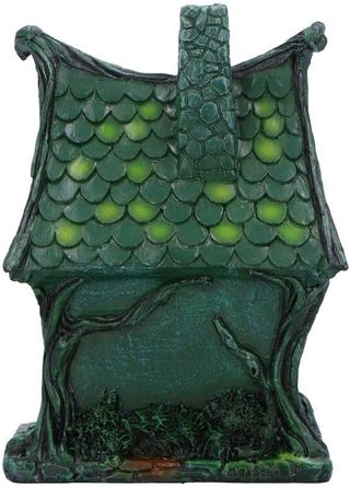 Nemesis Now Figura de casa de hadas iluminada con