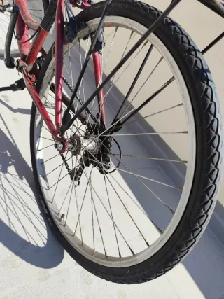 Bicicleta de paseo con cesta