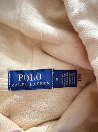 Sudadera Polo Ralph Lauren amarilla talla M