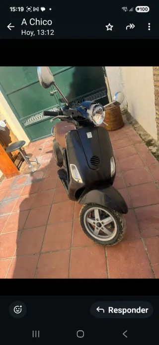 Vespa 125 LG para piezas (motor funciona)
