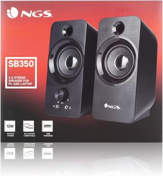 NGS SB350, Haut-Parleur pour PC de 12 Watts avec C