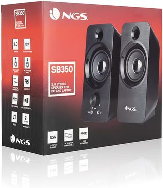 NGS SB350, Haut-Parleur pour PC de 12 Watts avec C