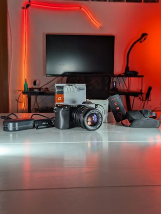 Sony Alpha A6000 + Canon FD 50mm