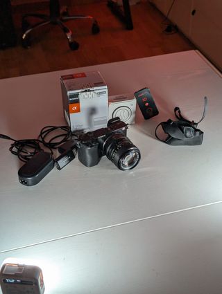 Sony Alpha A6000 + Canon FD 50mm