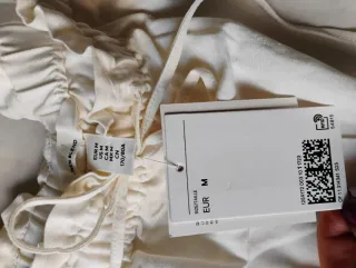 Pantaloncini lino e cotone bianchi