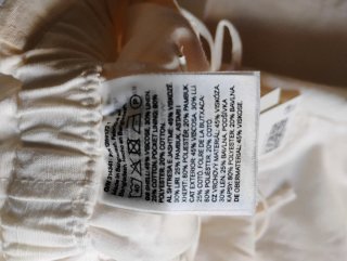 Pantaloncini lino e cotone bianchi