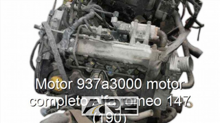 motor 937A3000 Alfa Romeo 147 1.9 JTD diés