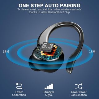 Kuizil Auriculares Inalámbricos Deportivos,Bluetoo