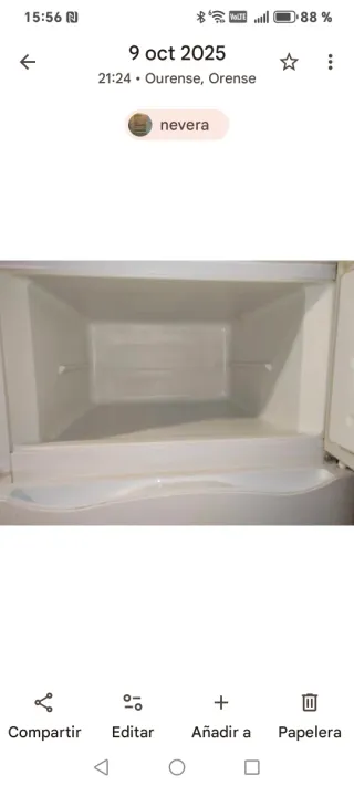 Frigorífico Combi Indesit Blanco