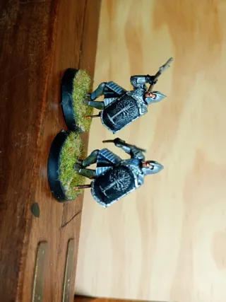 Warhammer LOTR ESDLA 4 lanceros Minas Tirith