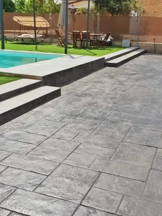 Hormigon decorativo