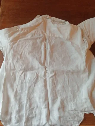 Camicia Lino Bianca donna Tg. M