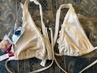 Reggiseno bikini Yamamay bianco con conchiglie