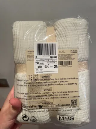 Funda de almohada MNG Home algodón